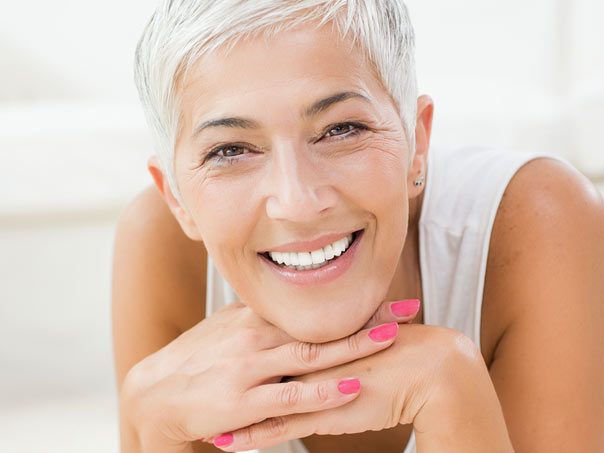 Woman with Gum Disease